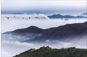 'Light Up' photo exhibition A2 framed prints by Carlo Yuen