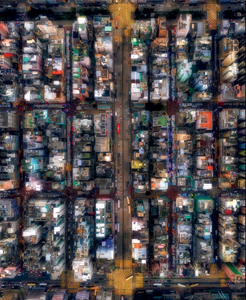 'City Vibe' by CP Lau 50x60cm framed prints