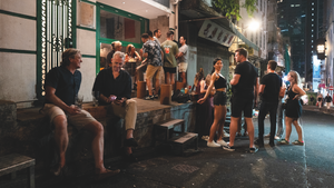 'A Brief Love Affair - Hong Kong Bars & Back Alleys' photo book by Tony Blackwell
