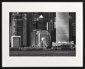 Tin Chun Fook's Ferris Wheel photo - framed print