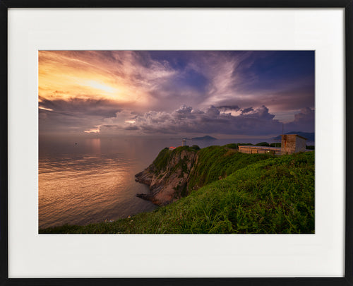 Tin Chun Fook's Cape D'Aguilar colour photo - framed print