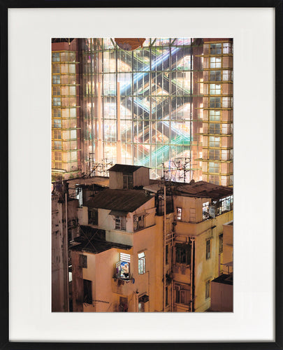 Tin Chun Fook's West Kowloon colour photo - framed print