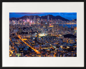 Tin Chun Fook's Kowloon high resolution photo - framed print