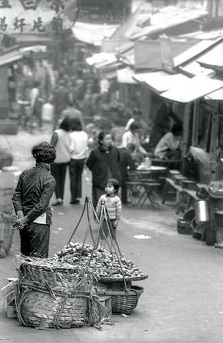 Redge Solley 'Hong Kong in the 60s' Gutzlaff - framed print