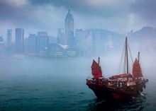 Load image into Gallery viewer, &#39;Hong Kong Harbour&#39; postcards set of 4